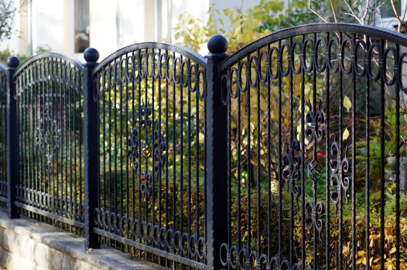Wrought Iron Fence Installation