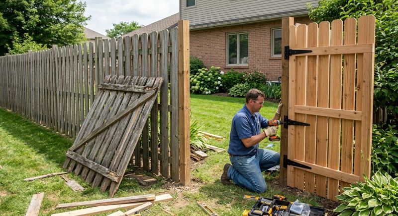 Wood Fence Installation Service